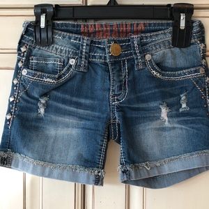 💕 Hydraulic jean shorts 💕